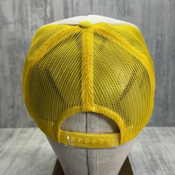 Kelowna BC Bedrock City Mesh Trucker SnapBack Vtg Hat Cap - Picture 5 of 10